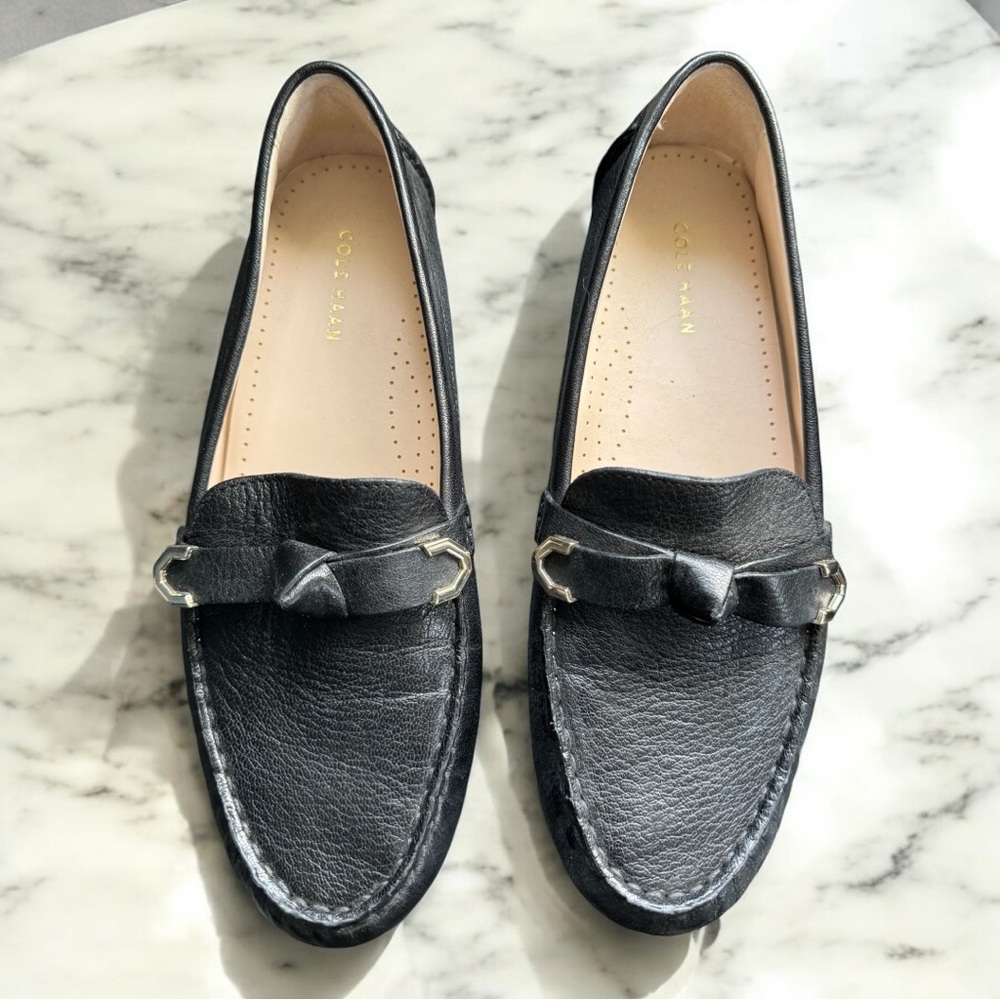 Cole Haan Evelyn Bow Driver Loafers | Size 7.5